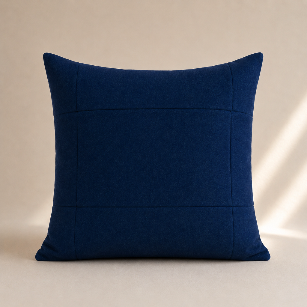 Cobalto- 100% Wool Pillow Cover
