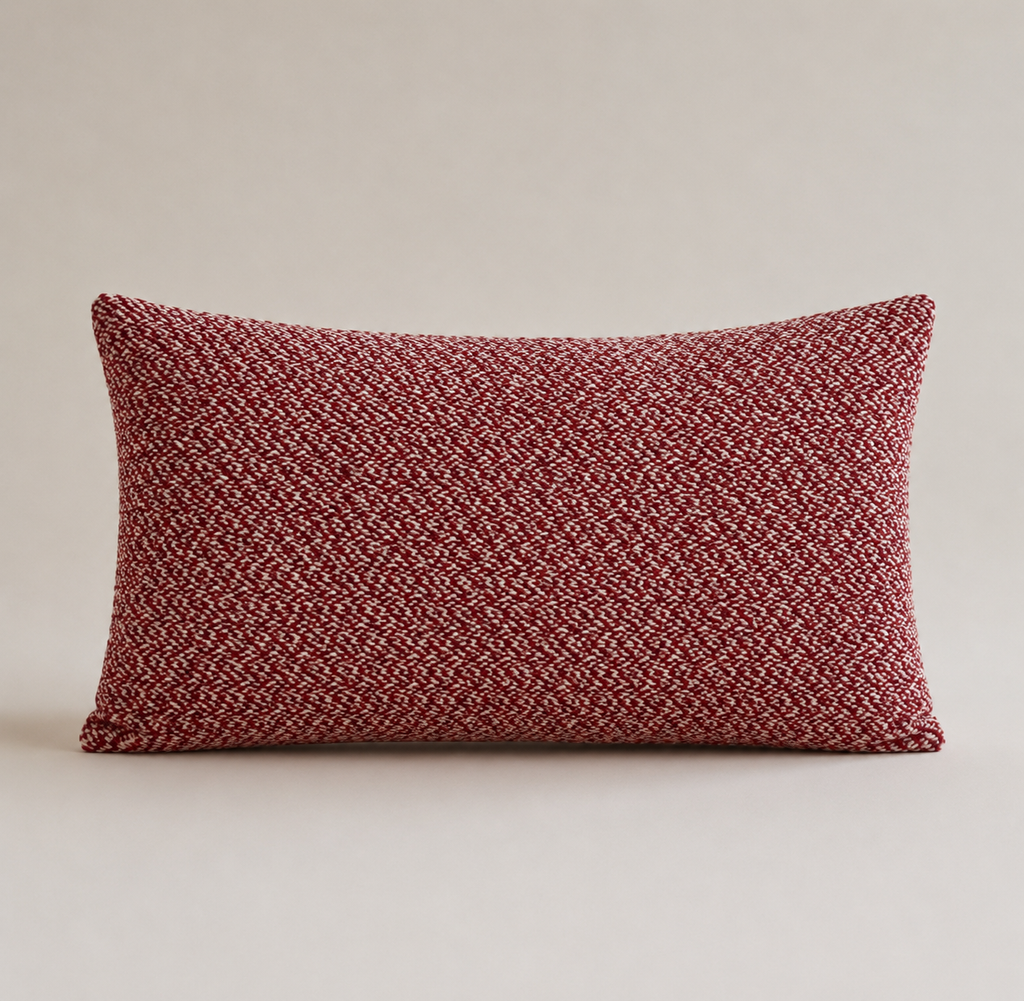 Vermelha 3- 100% Wool Pillow Cover (Rectangle)