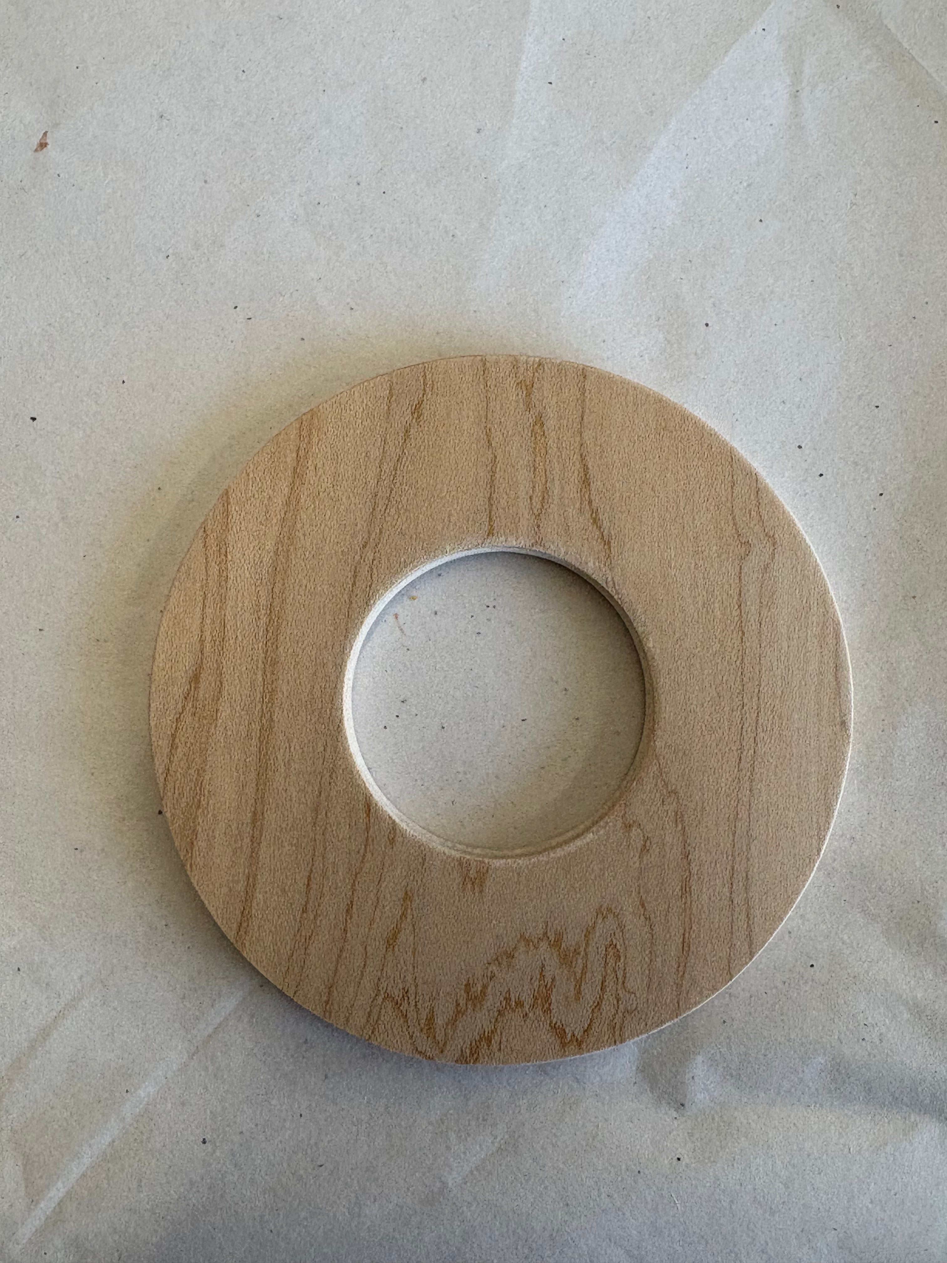 Maple Napkin Rings- Set of 4